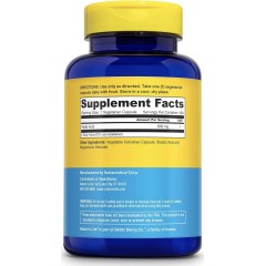 Nature's Life, Яблочная кислота, 800 мг, 100 вегетарианских капсул